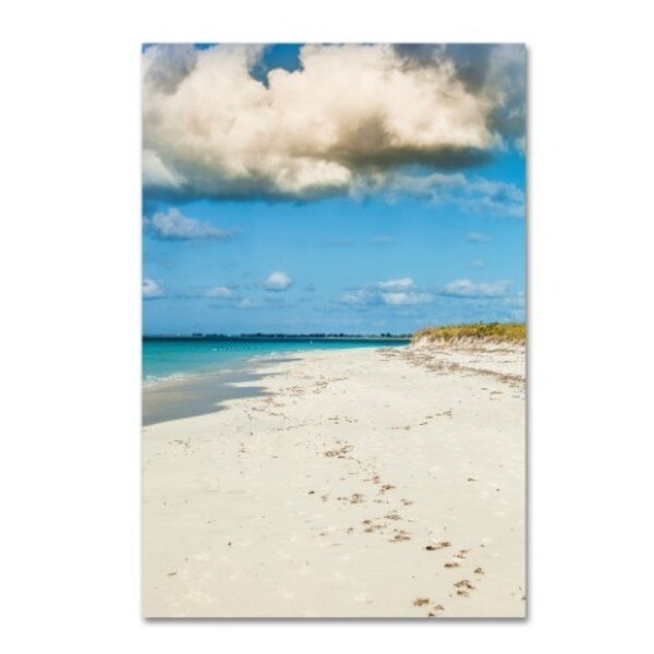 Yale Gurney 'Beach Walk' Canvas Art, 22x32
